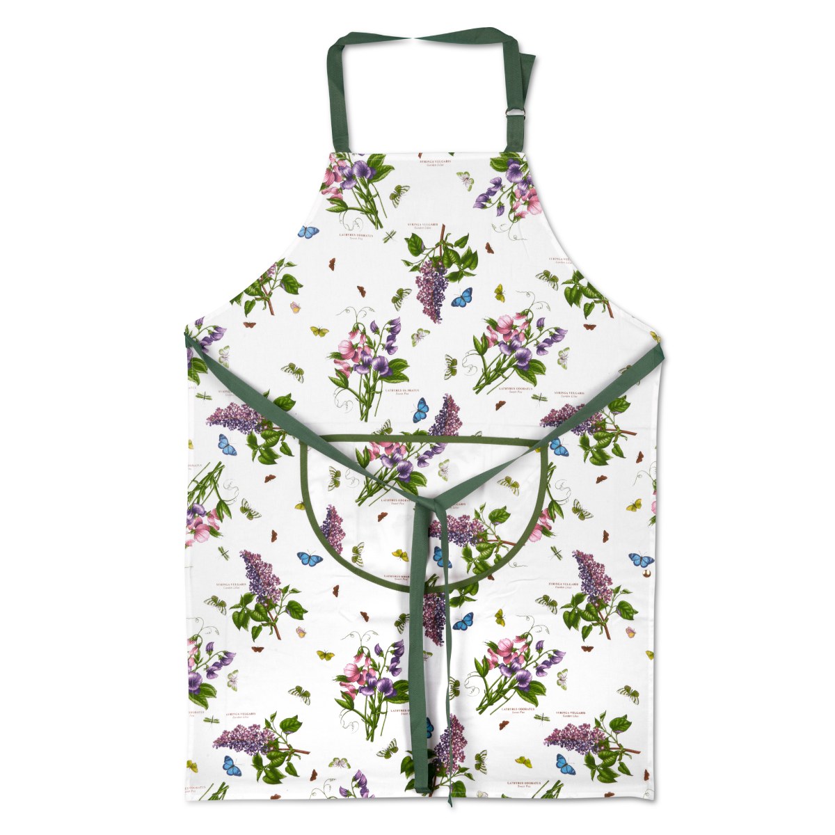 Botanic Garden Full Pattern Cotton Apron image number null